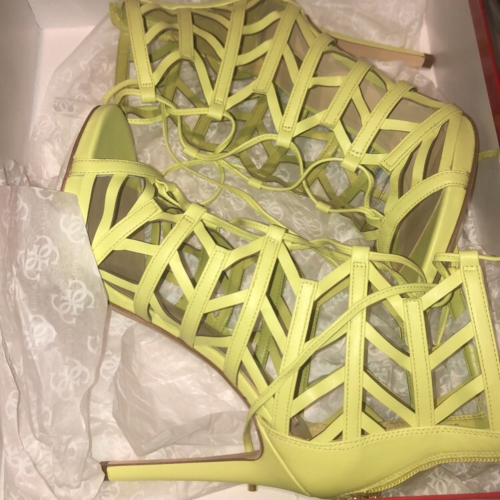 Guess Anasia Caged Heels